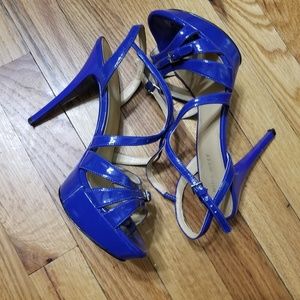Nine West Bitten Platform Heel size 7.5